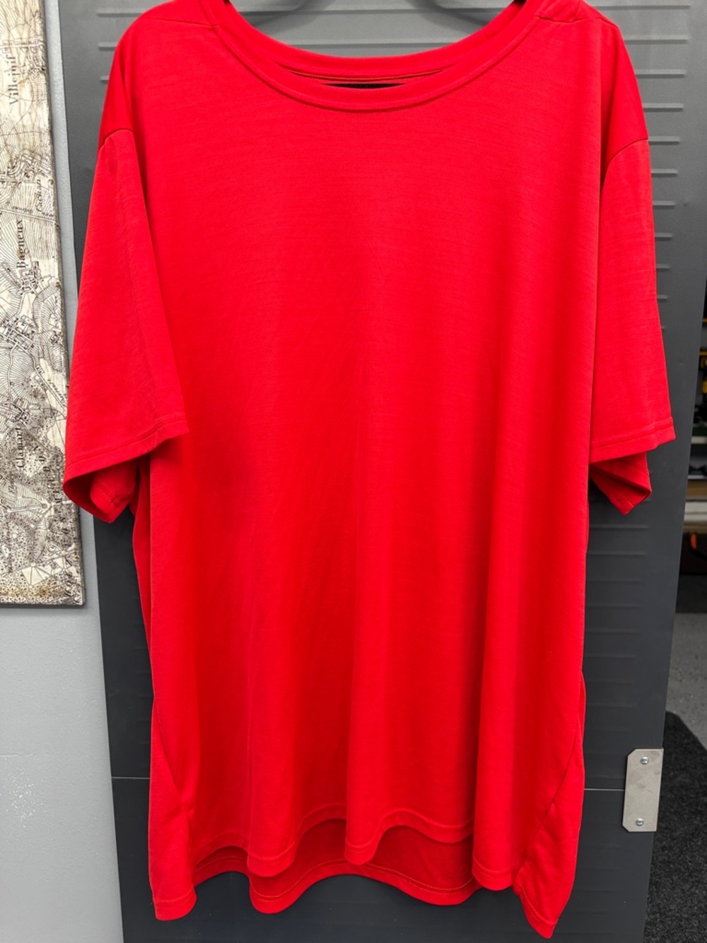 Nike Red Short Sleeve Crew Neck Tee